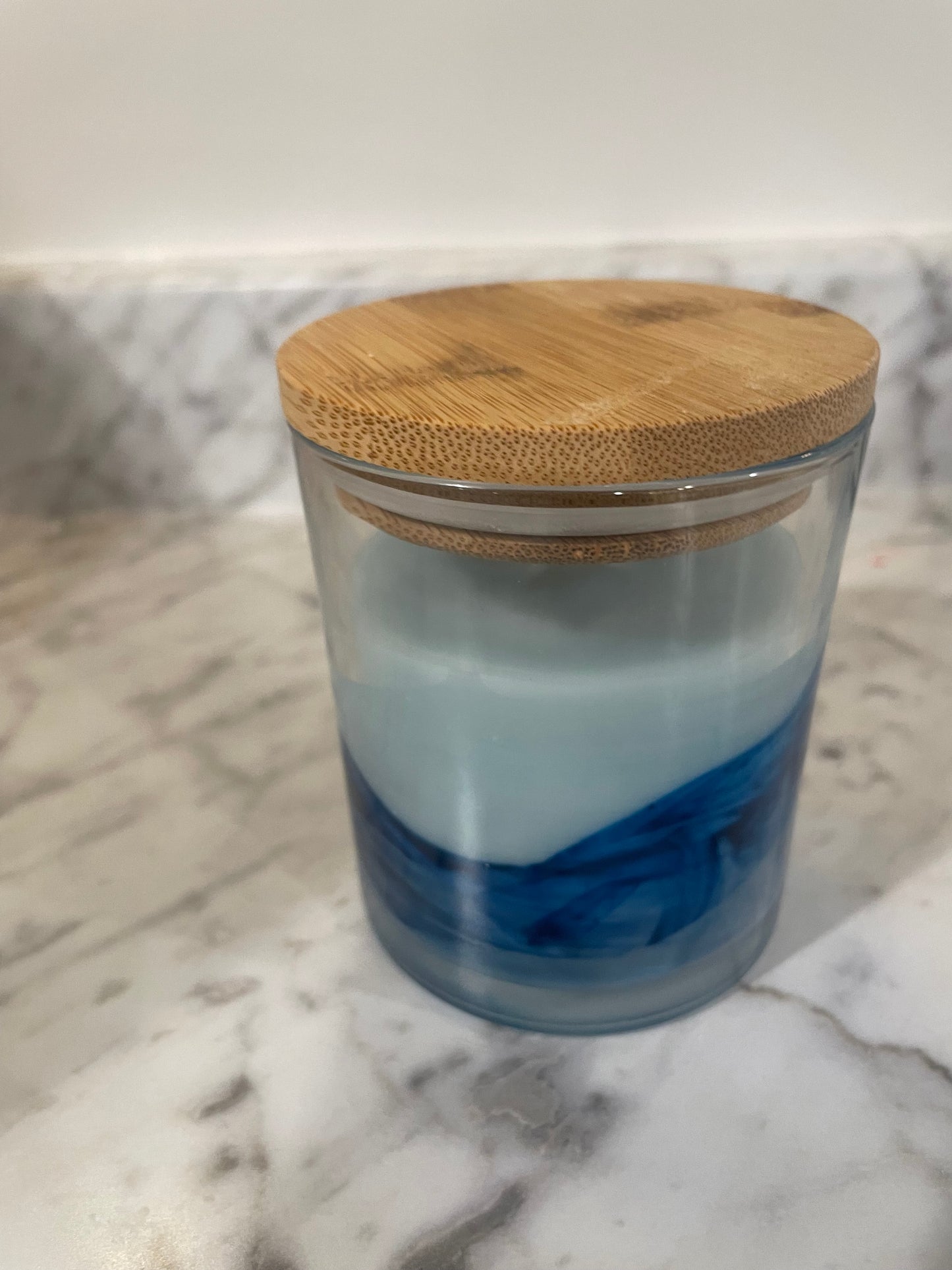 Baby powder candle scent