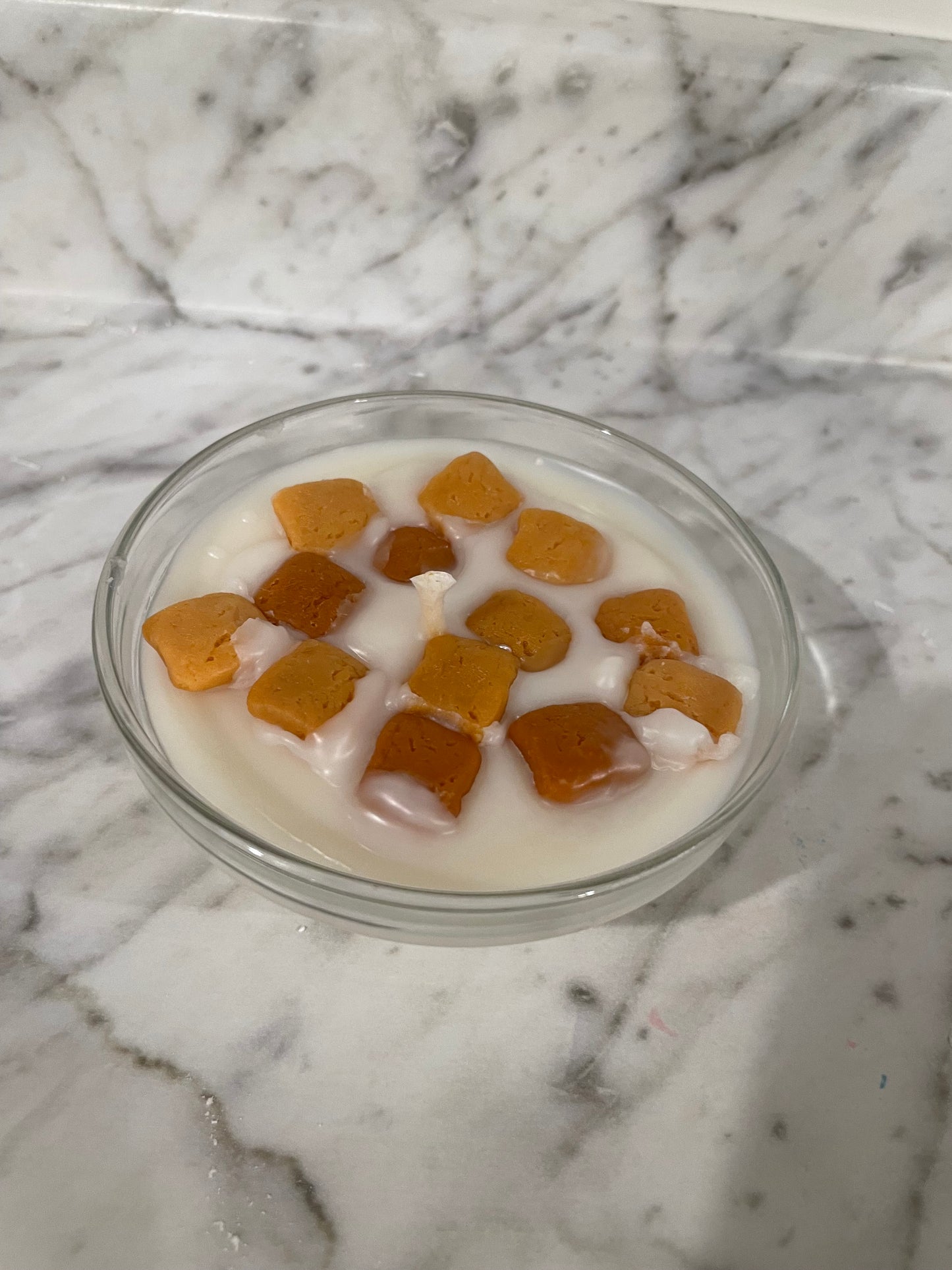 Cinnamon Toast Crunch cereal bowl candle