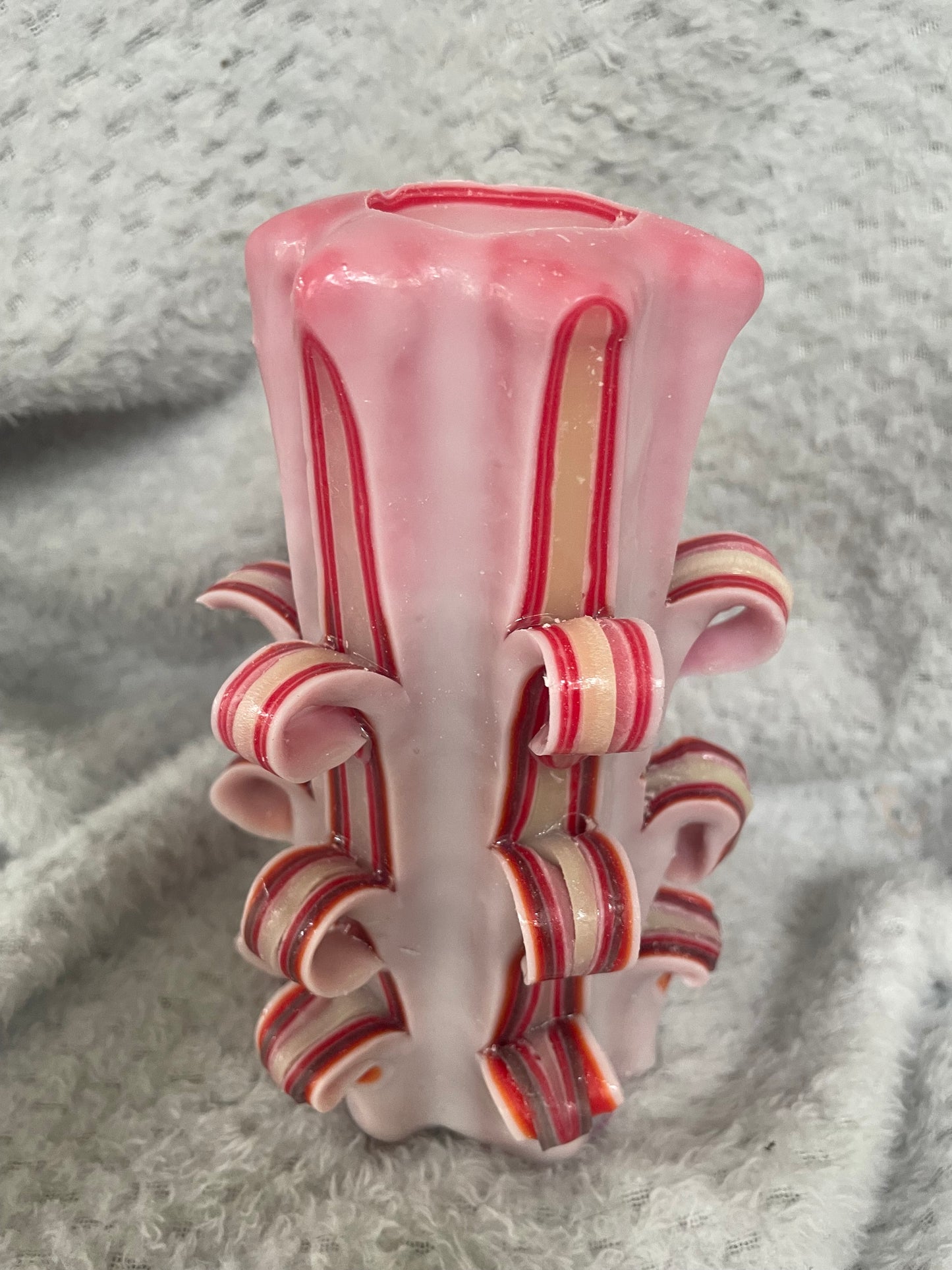 Carved candle