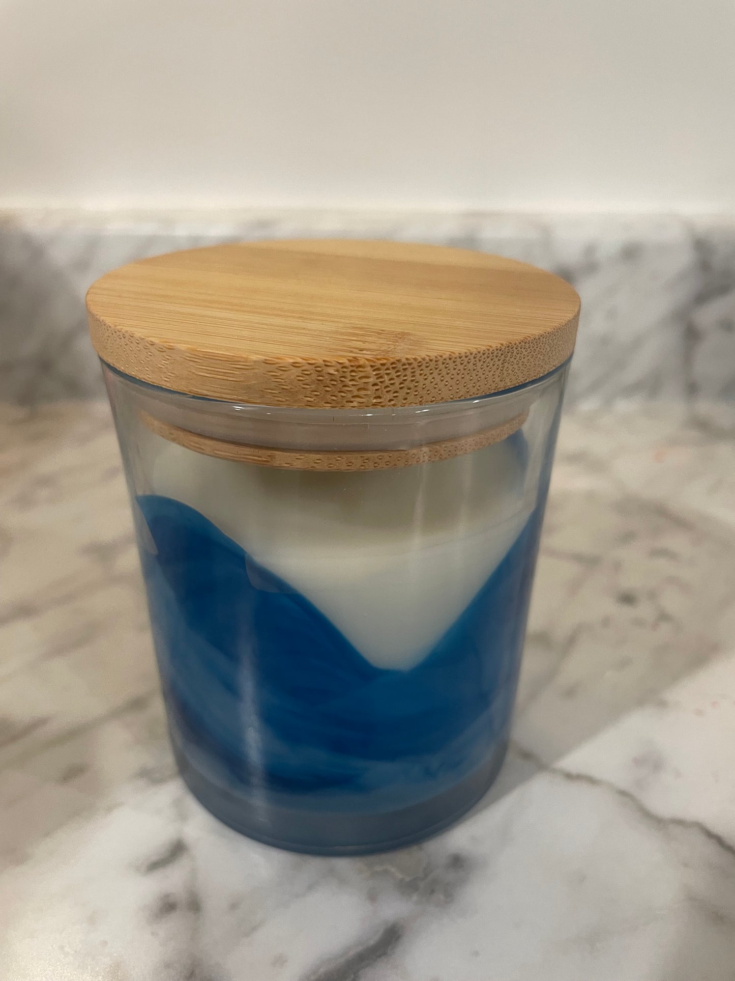 Baby powder candle scent