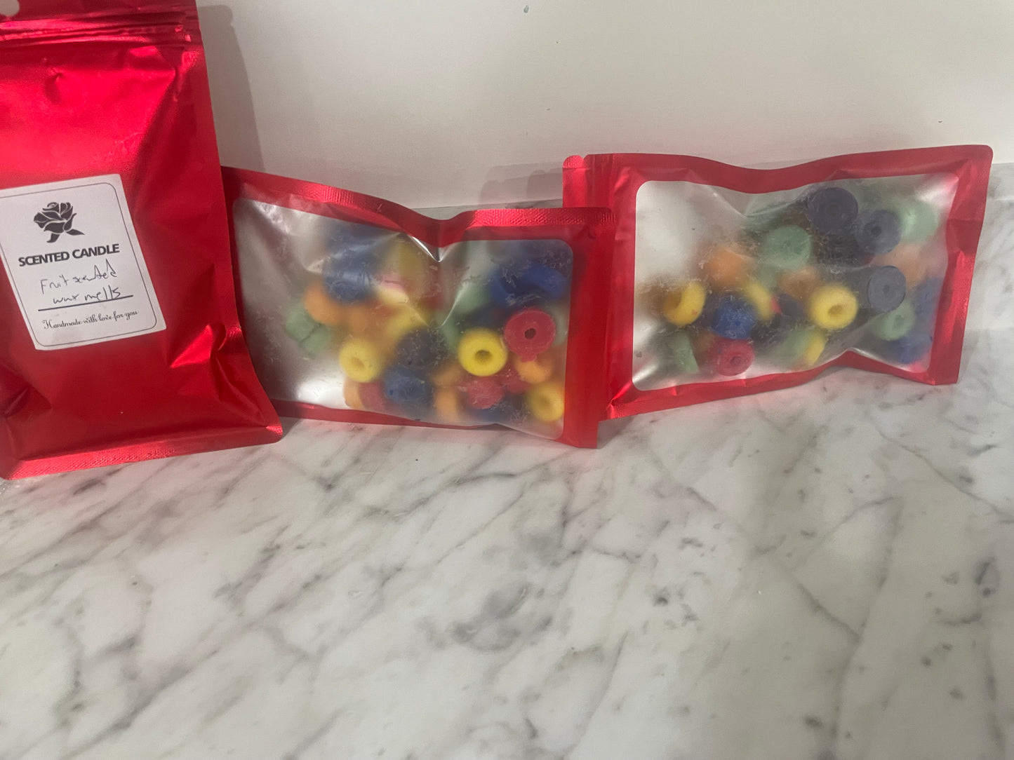 Fruit scented wax melts
