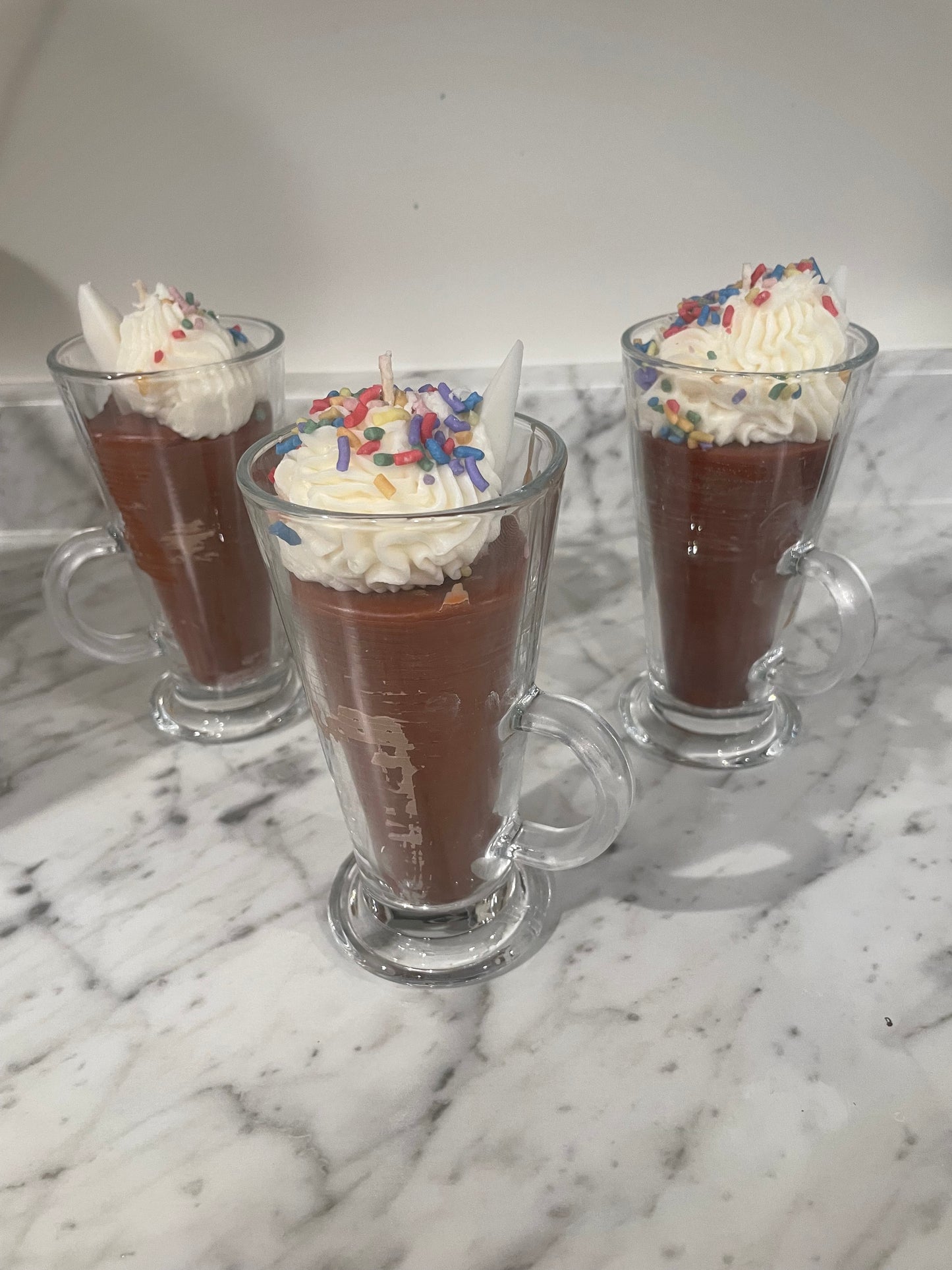 Chocolate  milkshake scented candle