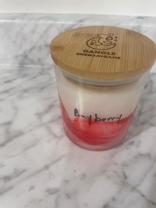 Bayberry scented candle