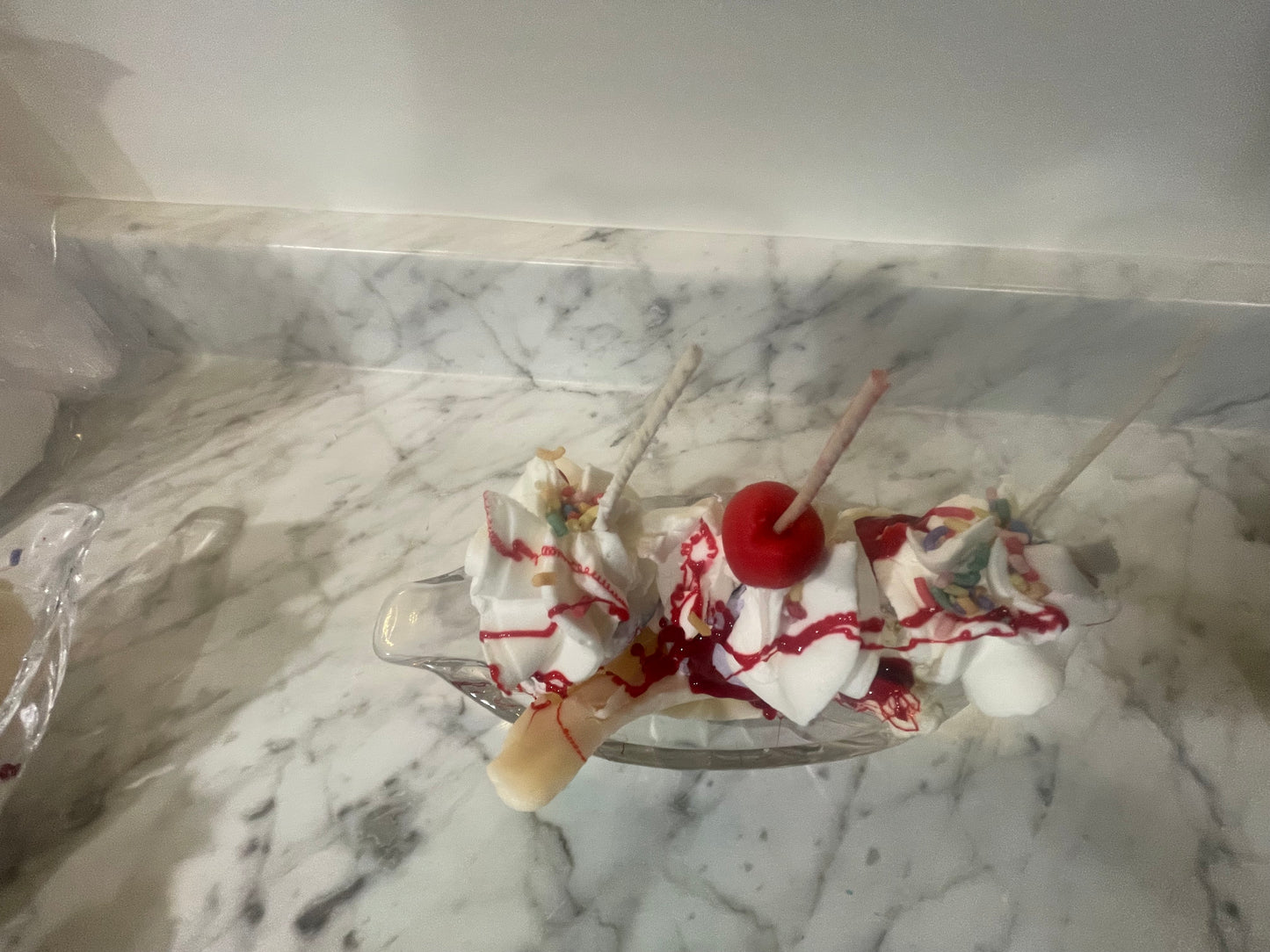 Banana Split candles