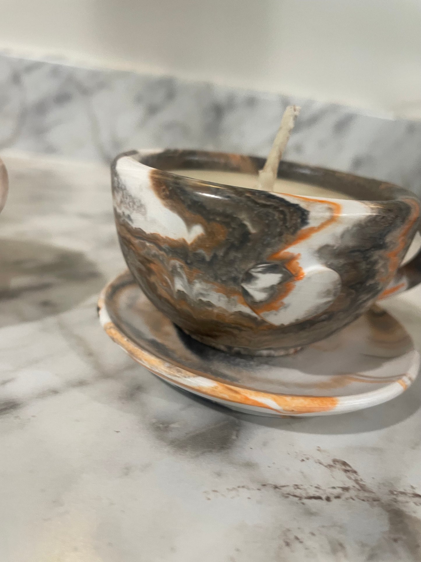 Halloween themed tea cups