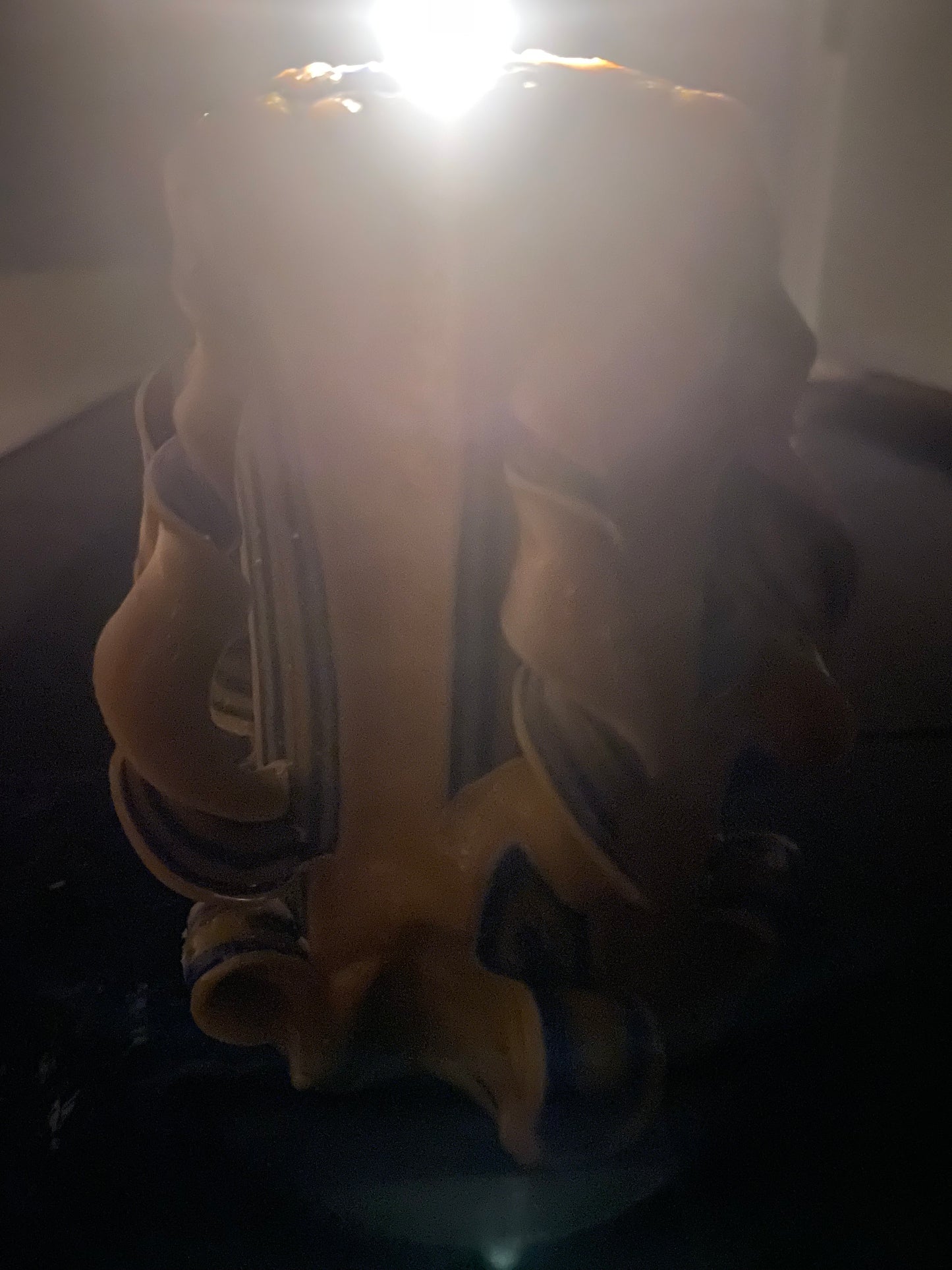 Carved candle