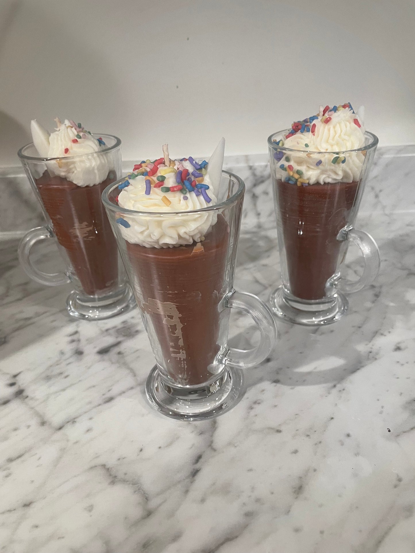 Chocolate  milkshake scented candle