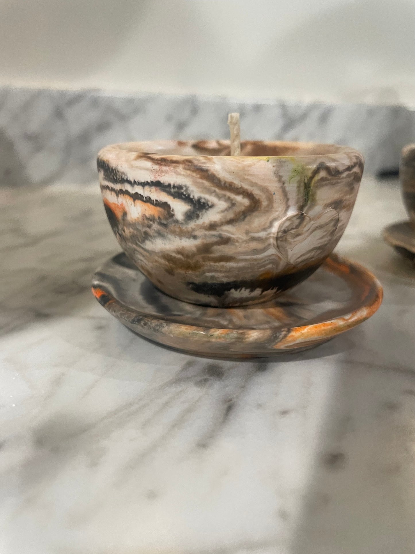 Halloween themed tea cups