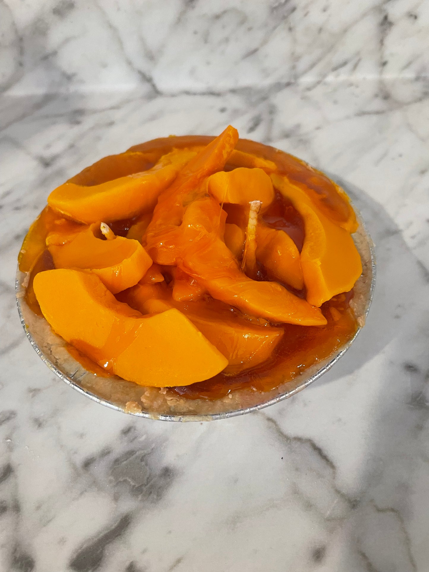 Peach pie 5 inches