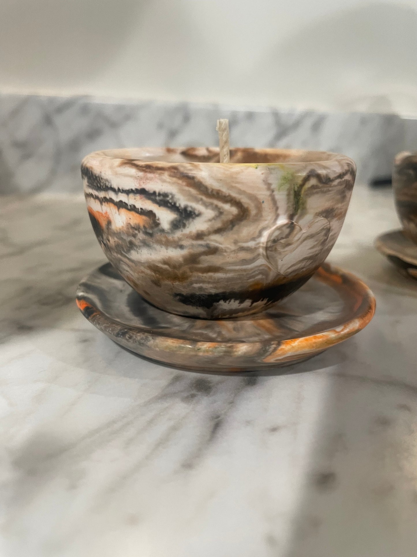 Halloween themed tea cups
