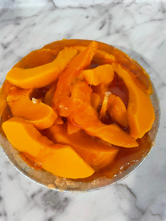 Peach pie 5 inches
