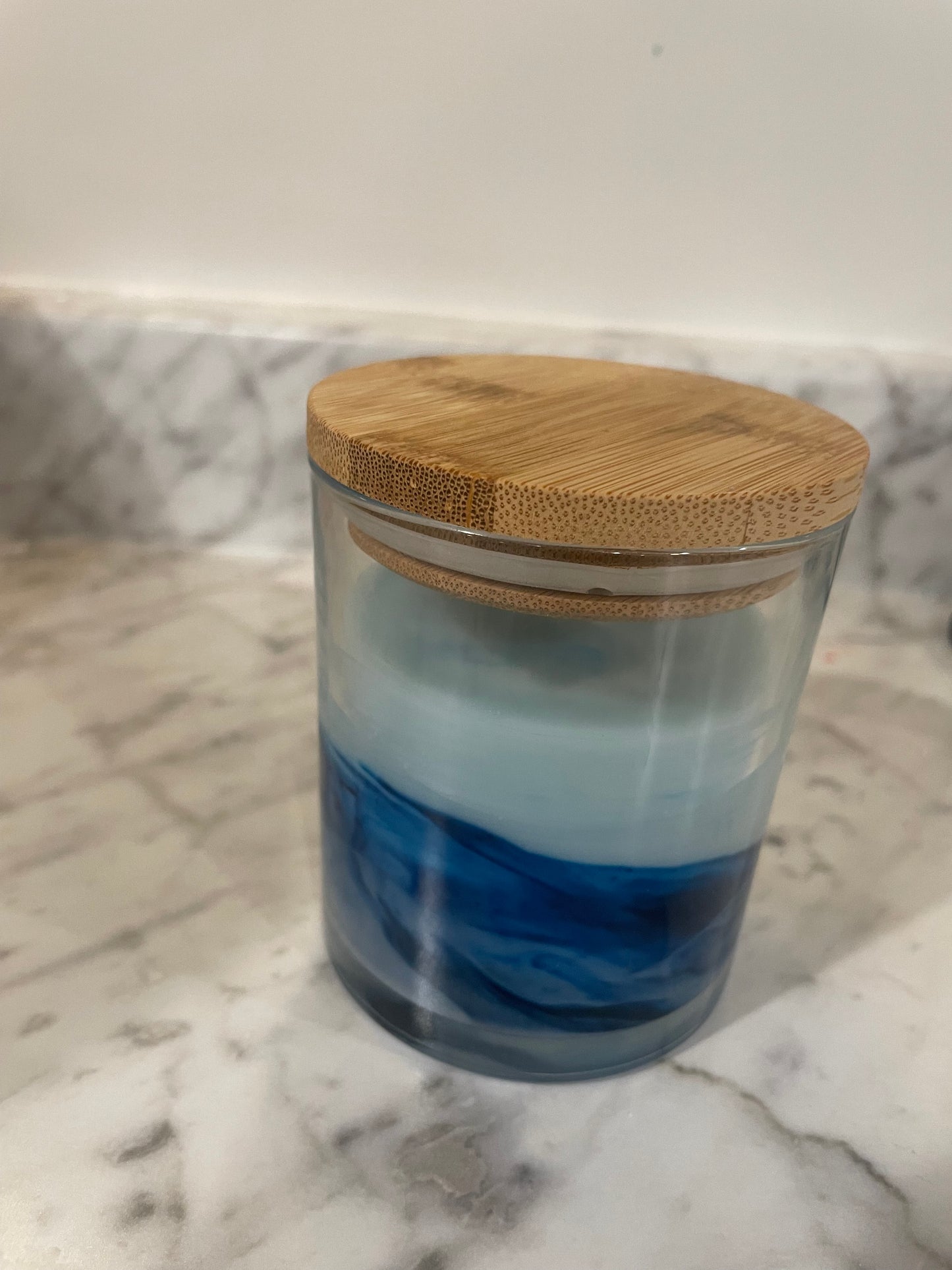 Baby powder candle scent