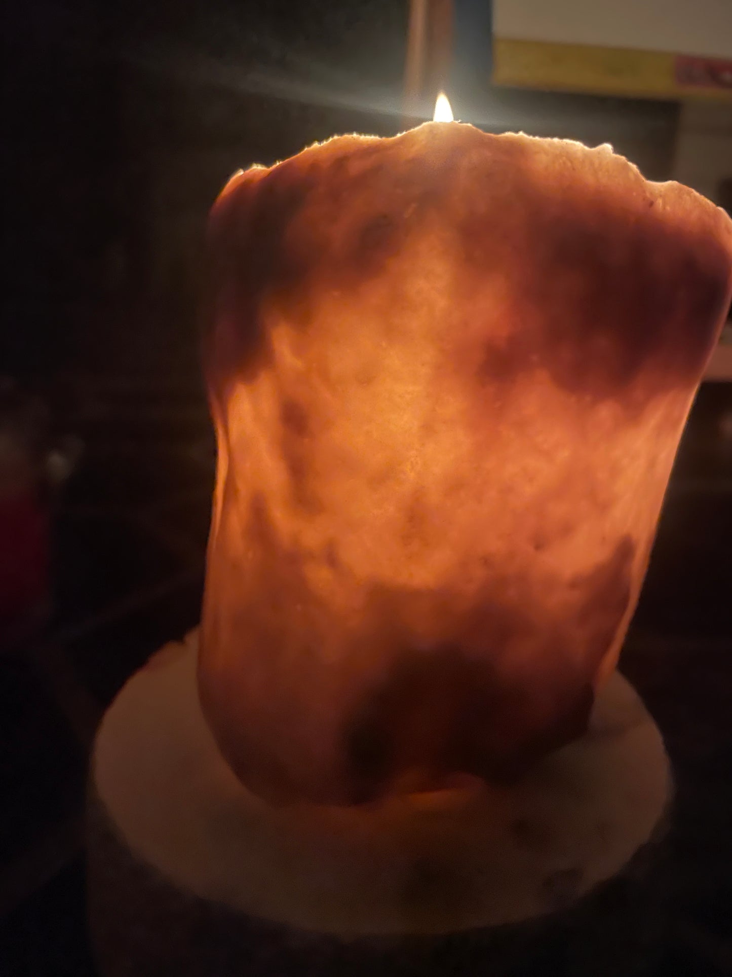 Sand candles