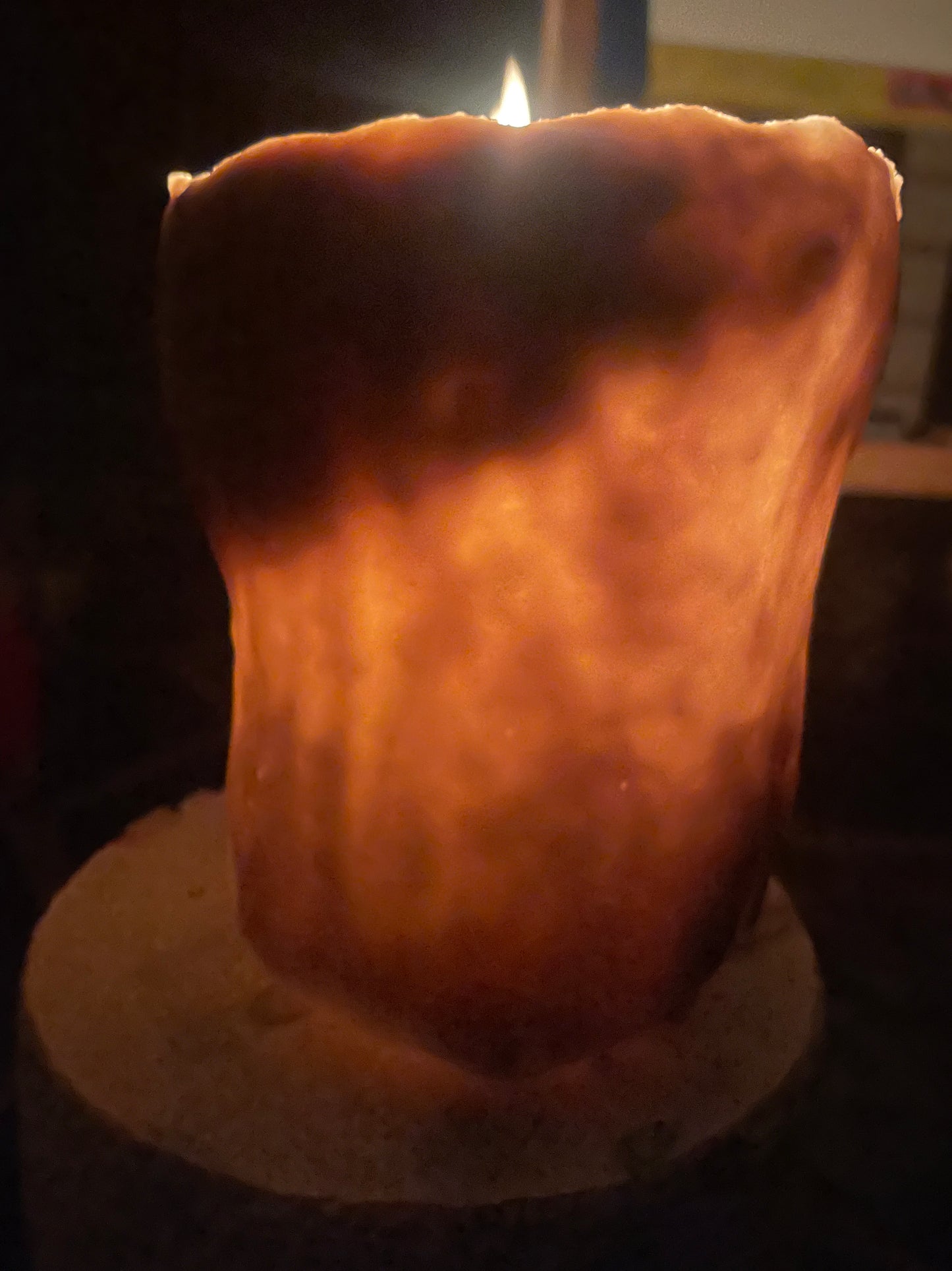 Sand candles