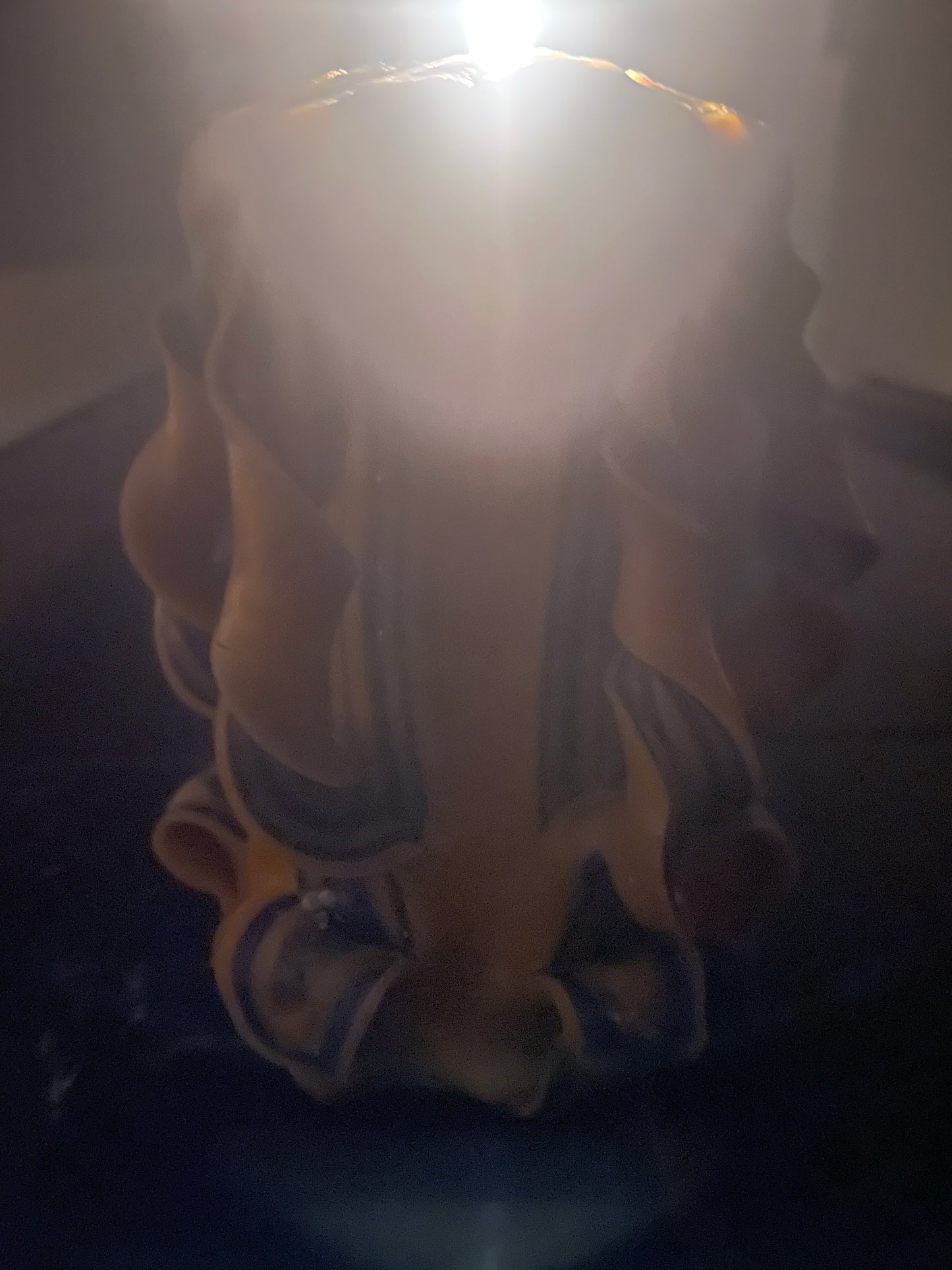 Carved candle