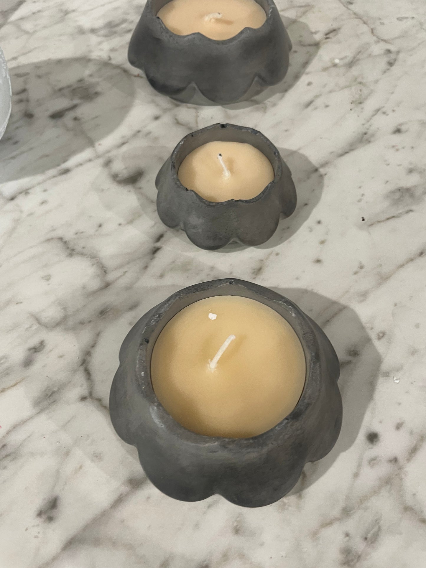Stackable Christmas tree candle