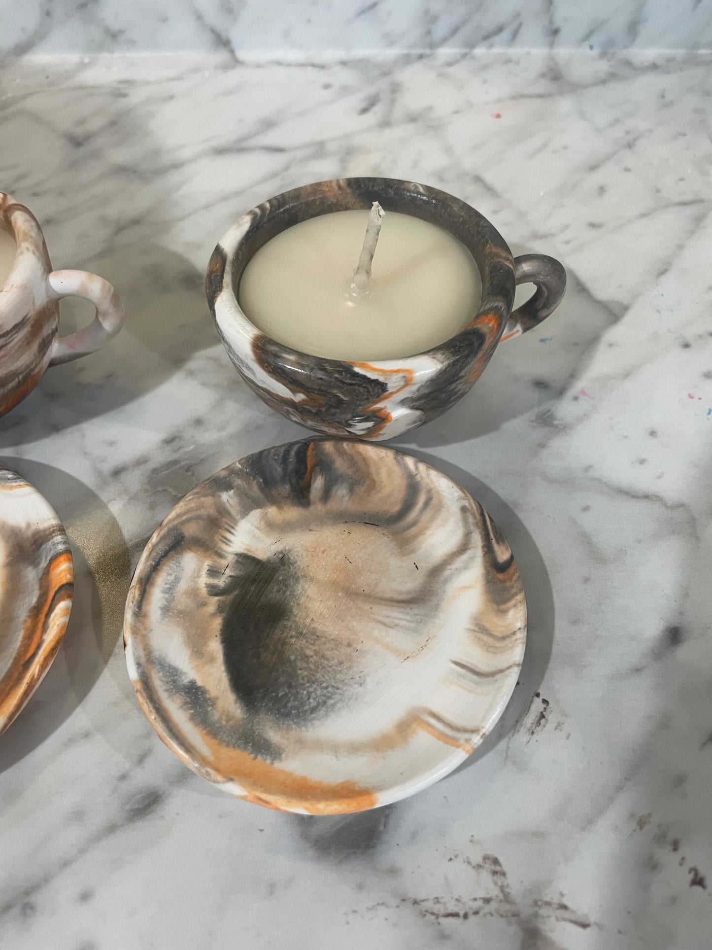 Halloween themed tea cups