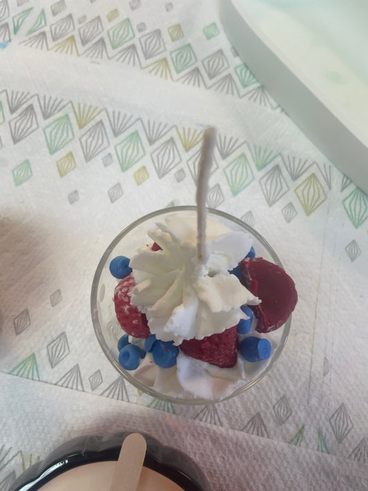 Fruit cup scented candles