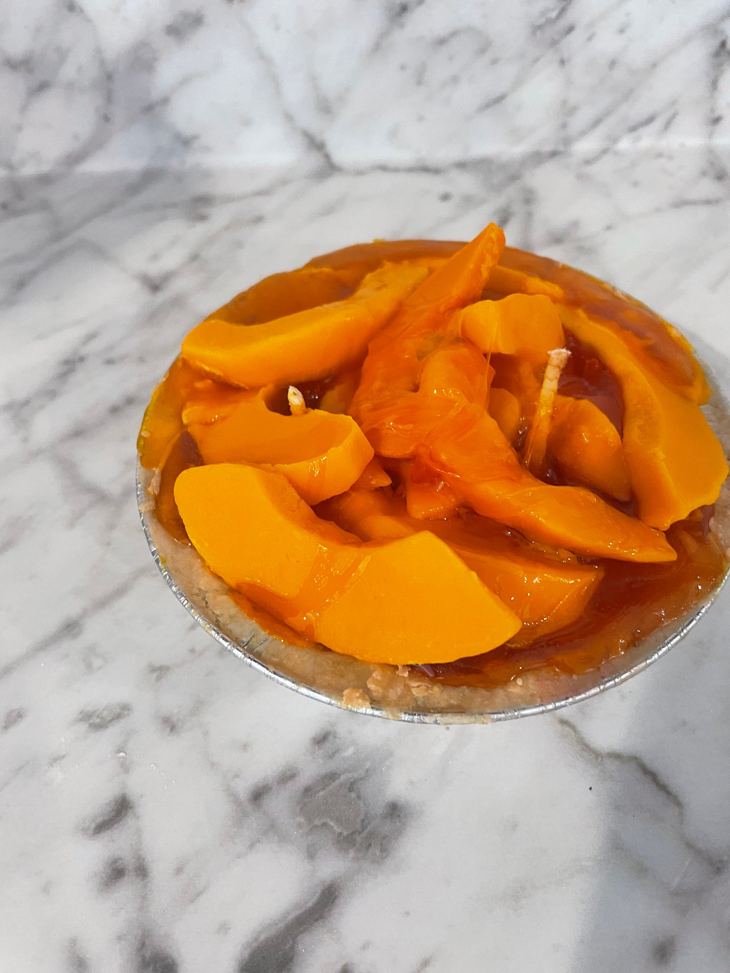 Peach pie 5 inches
