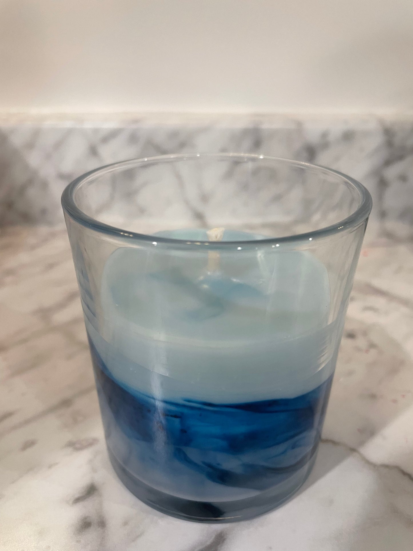 Baby powder candle scent