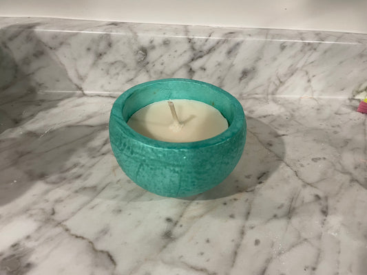 Christmas ornament candle holder