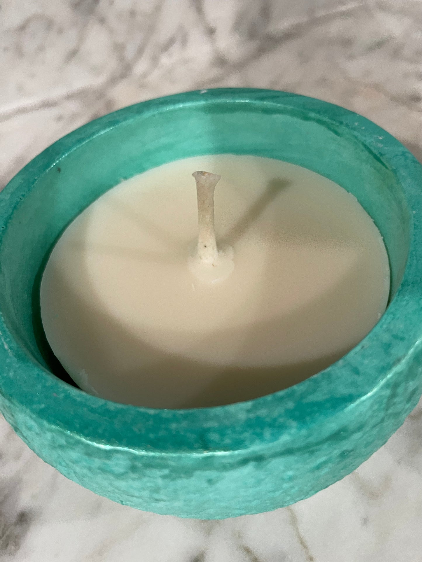Christmas ornament candle holder