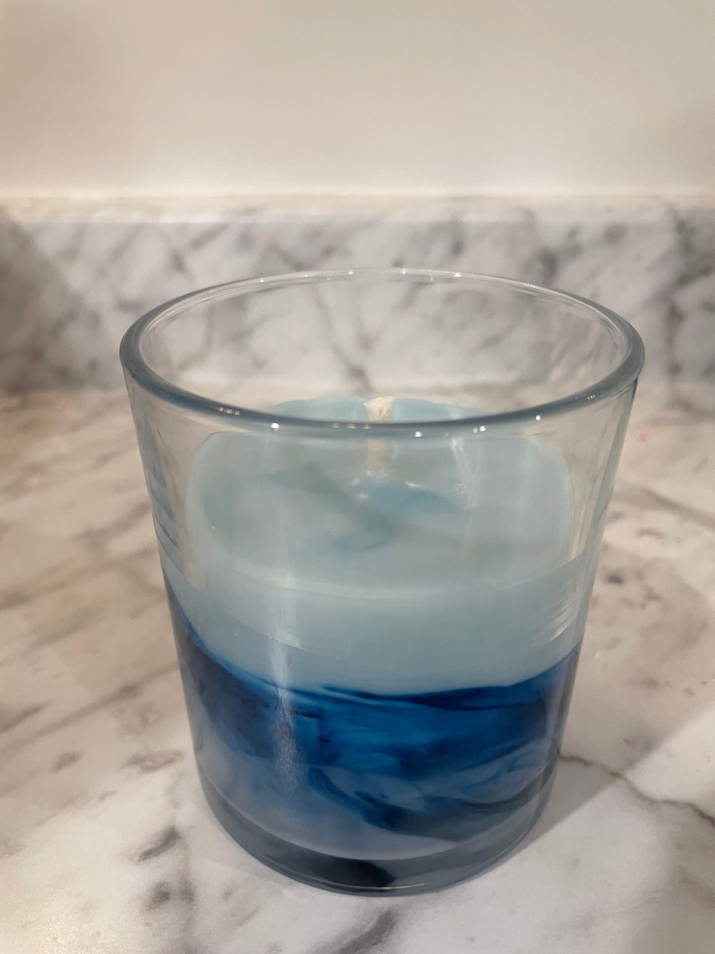 Baby powder candle scent