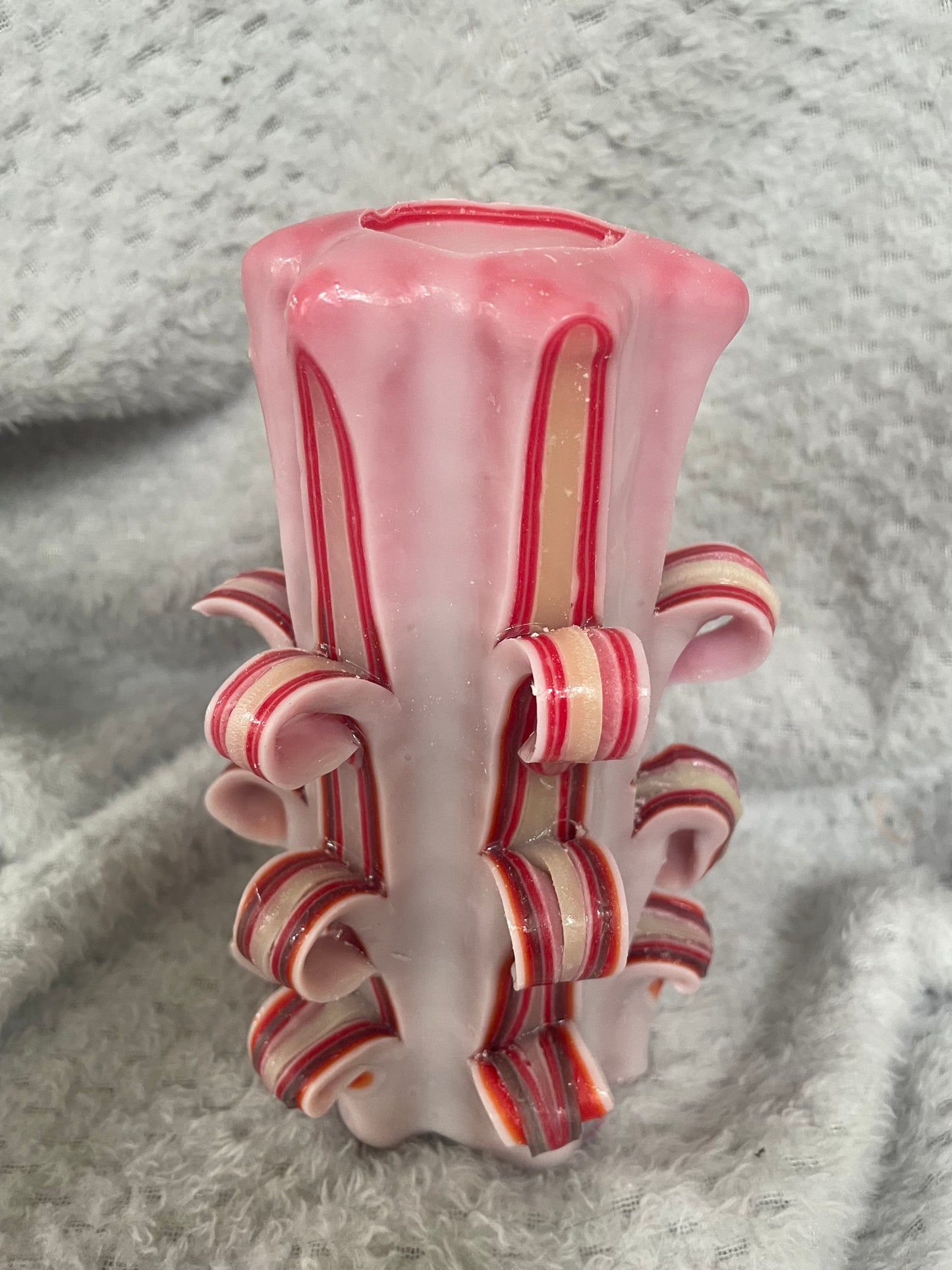 Carved candle