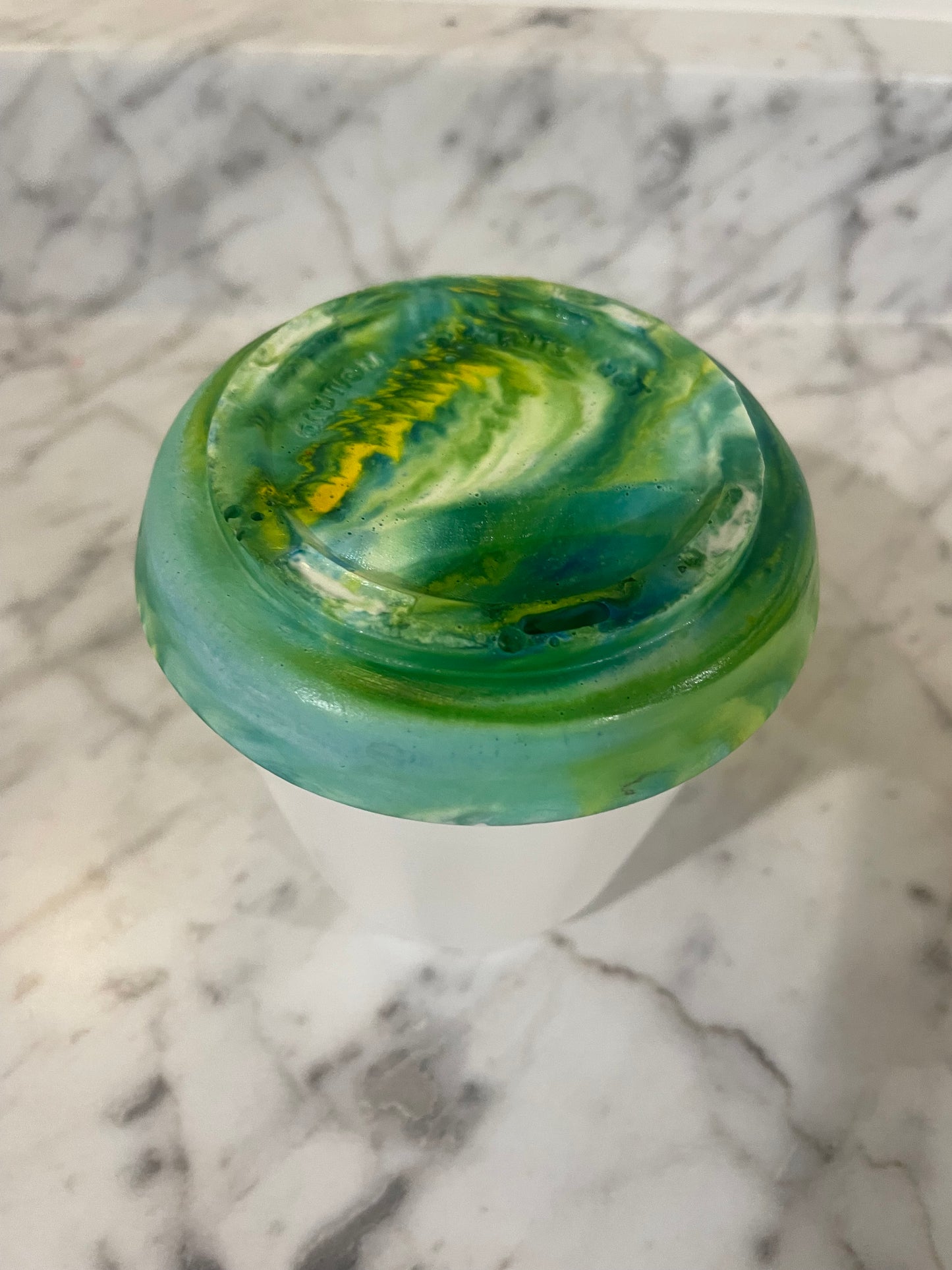 Caramel coffee cream scented candle